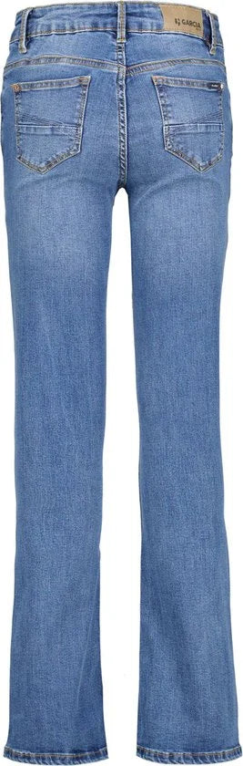 GARCIA Rianna Meisjes Flared Fit Jeans Blauw