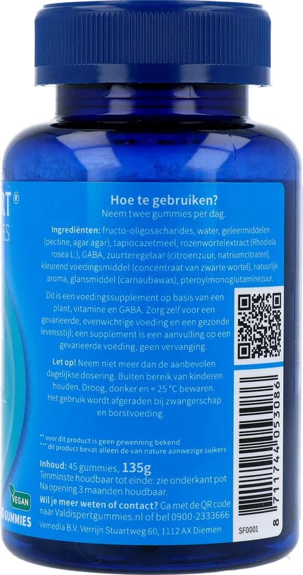 Valdispert Stress & Focus - Supplement - 45 gummies
