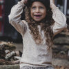 LOOXS Little 2432-7104-038 Meisjes Blouse - Maat 134 - ecru van 98% Polyester 2% Spandex