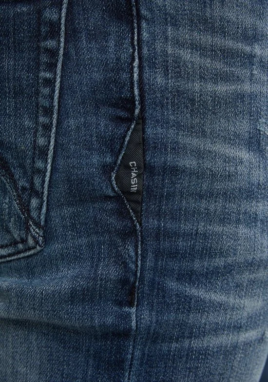 Chasin' Jeans Slim-fit jeans IGGY Trail Blauw Maat W31L34