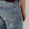 G-Star Raw 3301 Regular Tapered Jeans Heren - Broek - Lichtblauw - Maat 30/30