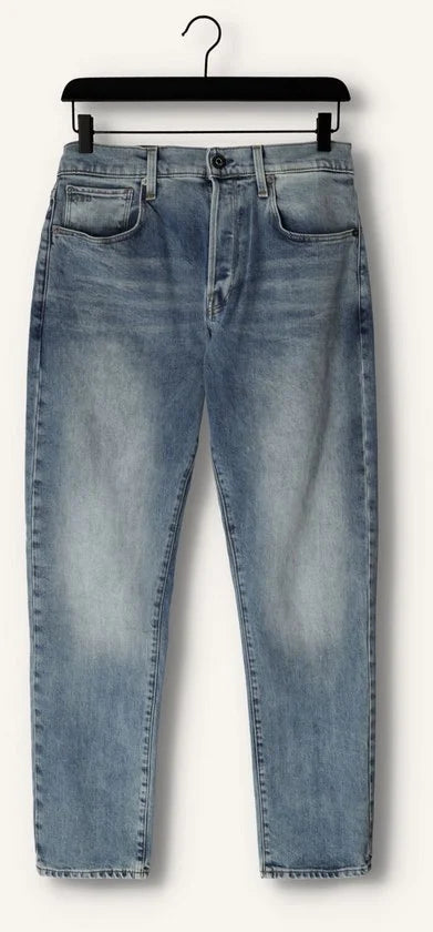 G-Star Raw 3301 Regular Tapered Jeans Heren - Broek - Lichtblauw - Maat 30/30