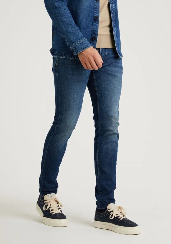 Chasin' Jeans Slim-fit jeans EGO Antares Blauw Maat W31L30