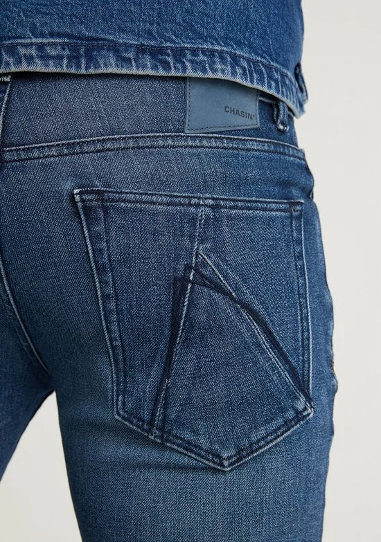 Chasin' Jeans Slim-fit jeans EGO Antares Blauw Maat W31L30