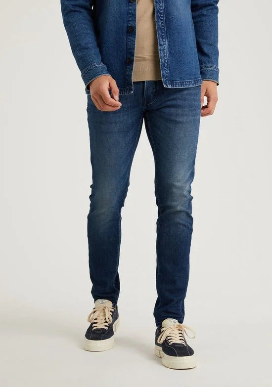 Chasin' Jeans Slim-fit jeans EGO Antares Blauw Maat W30L32