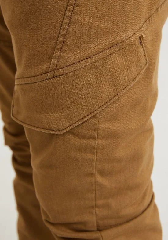Chasin' Broek Cargo-broek Nero.L Loyal Bruin Maat XL