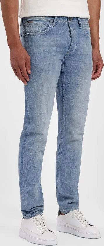 Purewhite - Heren Slim fit Denim Jeans - Denim Light Blue - Maat 31