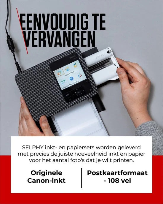 RP-108 - Inktcartridge / Kleur + 108 papiersheets