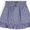 NoBell Meisjes spijker rokje - Ninez - Satijn blauw