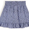 NoBell Meisjes spijker rokje - Ninez - Satijn blauw