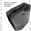 Maxxcovers Kamado BBQ Bescherm Hoes - Compact 15 inch - 56 x 71 cm - Waterdicht - Trekkoord - Zwart