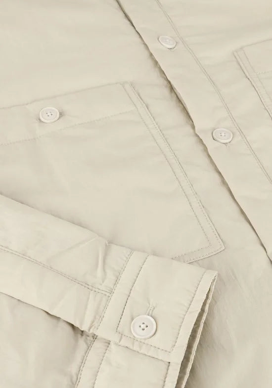BOSS ORANGE Locky Overshirts Heren - Beige - Maat L