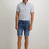 State of Art - Denim Shorts Donkerblauw - Heren - Maat 40 - Regular-fit