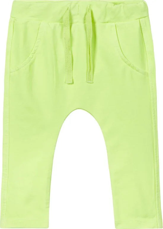 Name it Broek - Neon Lime - maat 56