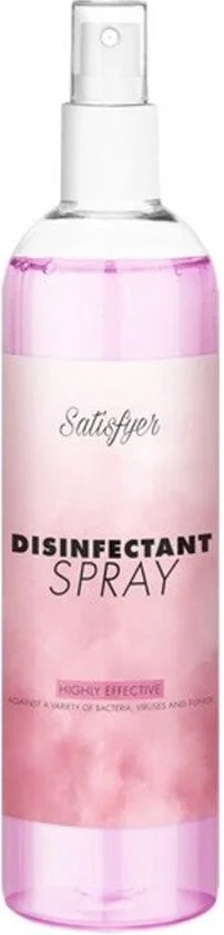 Satisfyer Women desinfectiespray, 300 ml, alcoholvrije formule, perfect voor alle Satisfyer-speeltjes, zachtaardig