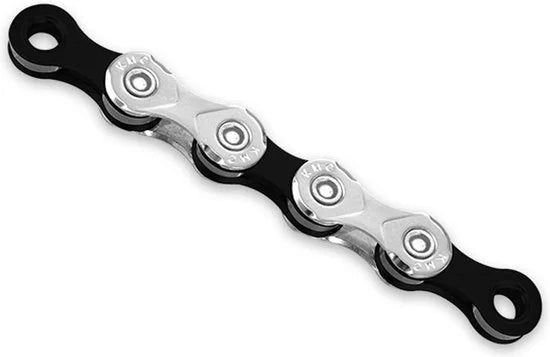 KMC X10 Silver Black Fietsketting 116/114 Schakels - Silver 116 links