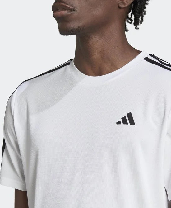 adidas Performance Train Essentials 3-Stripes Training T-Shirt - Heren - Wit- XL
