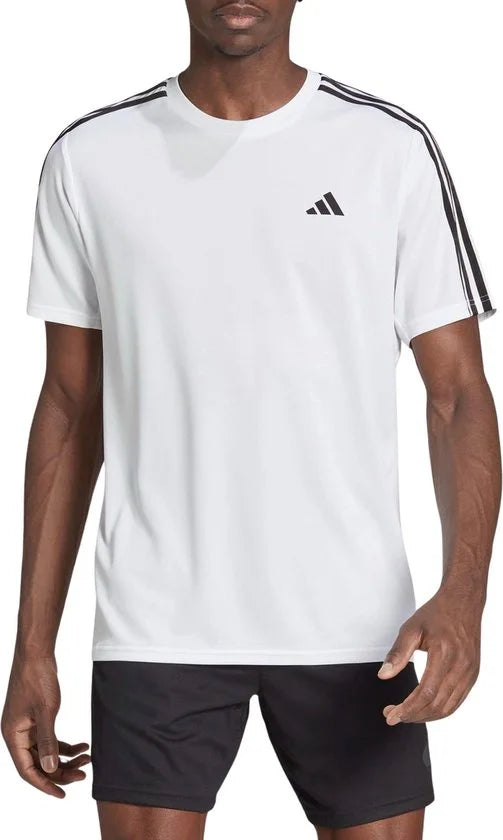 adidas Performance Train Essentials 3-Stripes Training T-Shirt - Heren - Wit- XL