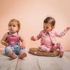 Dirkje Vestje Summer pink melee   -  Maat  62