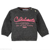 Trui So Fresh Celebrate black stripe dirkje -  Maat  68