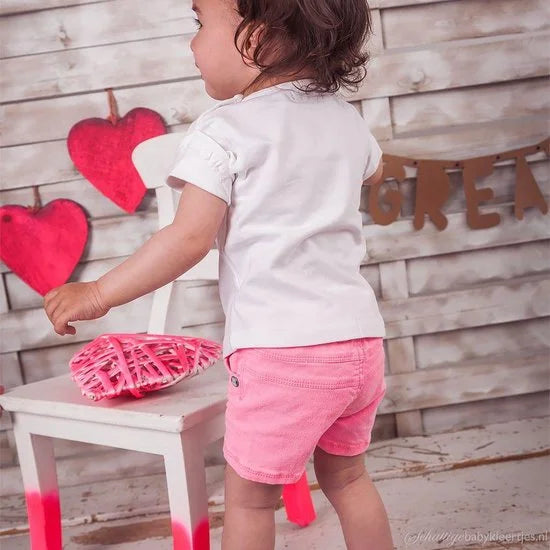 Dirkje Korte broek Big Heart  -  Maat  62