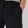 Anerkjendt Aklt James Cot/linen Ela Shorts Broeken Heren - Zwart - Maat S