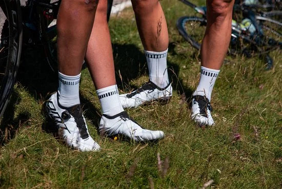Alé Socks Logo Q-Skin - Wit-zwart - 40-43