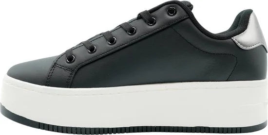 Tommy Hilfiger TJW Flatform Dames Sneaker - Warm Stone - Maat 39