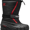 Sorel YOUTH FLURRY™ BOOT Youth Unisex Snowboots - Black, Bright Red - Maat 34