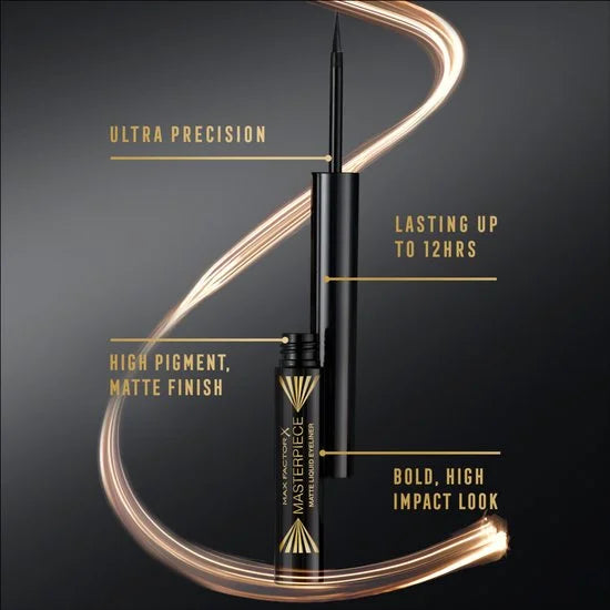 Max Factor Masterpiece Matte Liquid Eyeliner – Black
