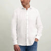 State of Art - Overhemd Linnen Wit - Heren - Maat 3XL - Regular-fit