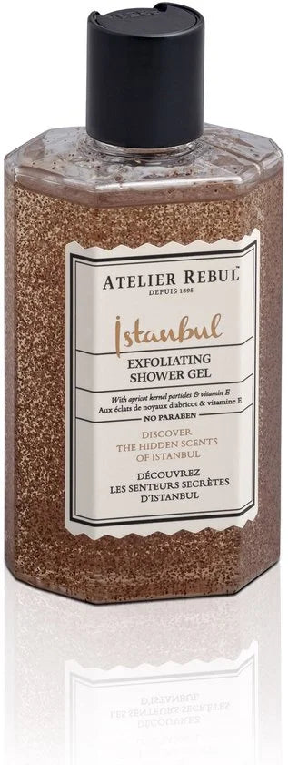 Istanbul Douchegel met Scrub (250ml) Atelier Rebul - Kruidige Geur - Natuurlijk - Voor alle Huidtypes