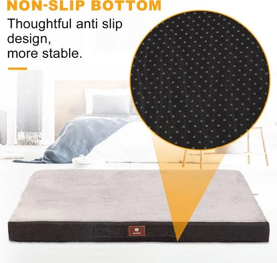 Meritosh Luxe Orthopedisch Hondenkussen - Hondenmand - M - 76 x 51 cm