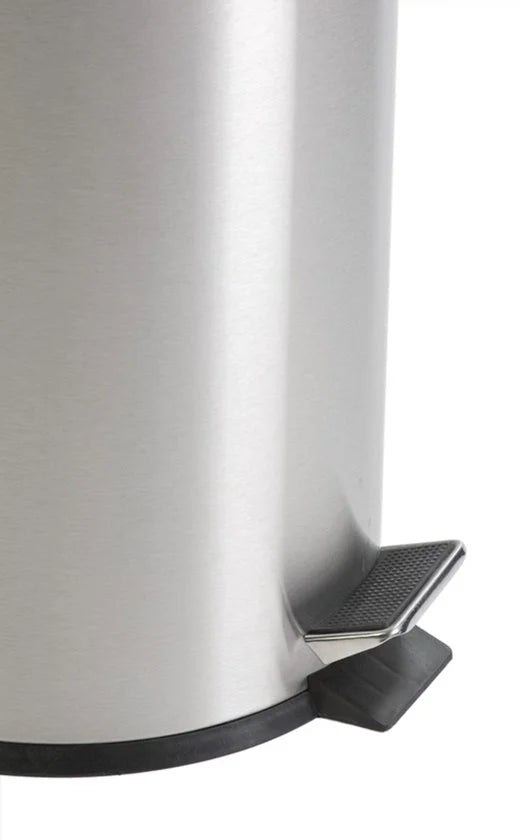 V-Part - Pedaalemmer 30 liter - Stainless steel - mat RVS - Prullenbak