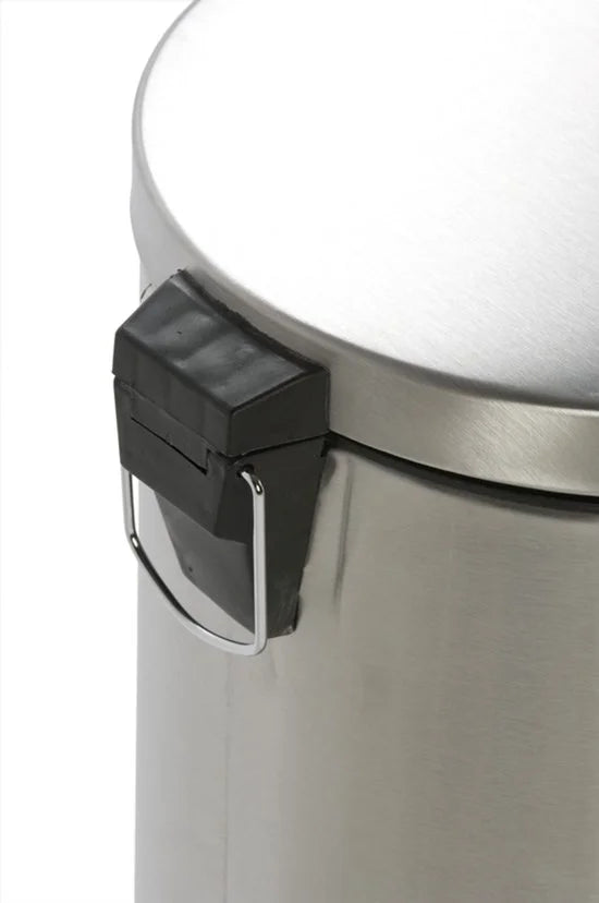 V-Part - Pedaalemmer 30 liter - Stainless steel - mat RVS - Prullenbak