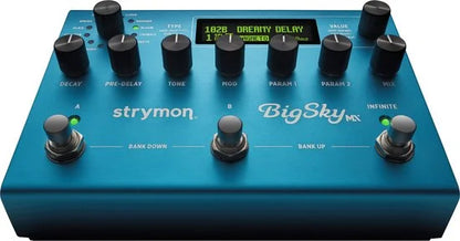 Strymon Big Sky MX - Dual engine multi reverb - Blauw