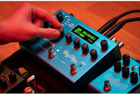 Strymon Big Sky MX - Dual engine multi reverb - Blauw
