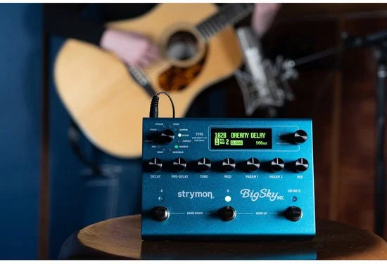 Strymon Big Sky MX - Dual engine multi reverb - Blauw