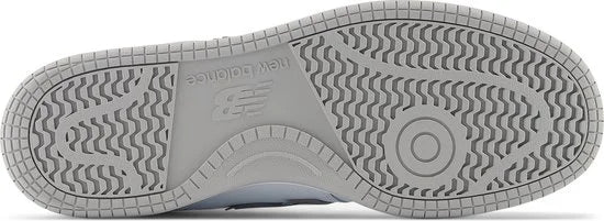 New Balance BB480 Unisex Sneakers - WHITE