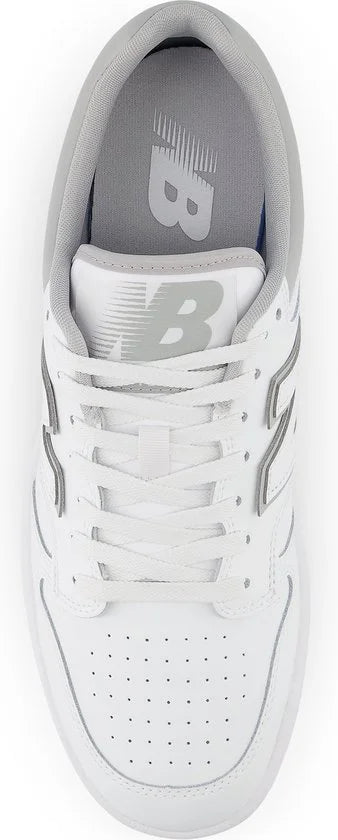 New Balance BB480 Unisex Sneakers - WHITE