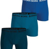 Björn Borg Cotton Stretch Boxershorts Heren (3-pack) - Maat M