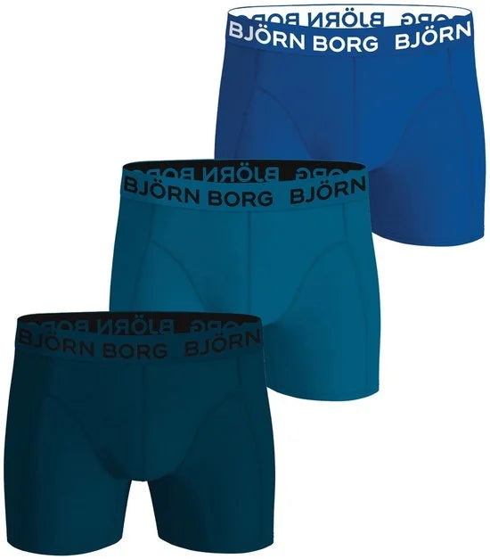 Björn Borg Cotton Stretch Boxershorts Heren (3-pack) - Maat M
