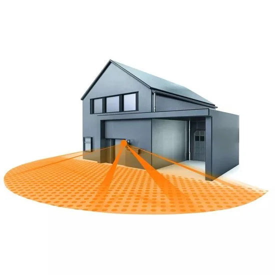 Steinel 180-2 LED PIR Bewegingsmelder/Sensor - Opbouw - Waterdicht IP54 - Zwart