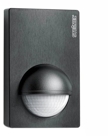 Steinel 180-2 LED PIR Bewegingsmelder/Sensor - Opbouw - Waterdicht IP54 - Zwart
