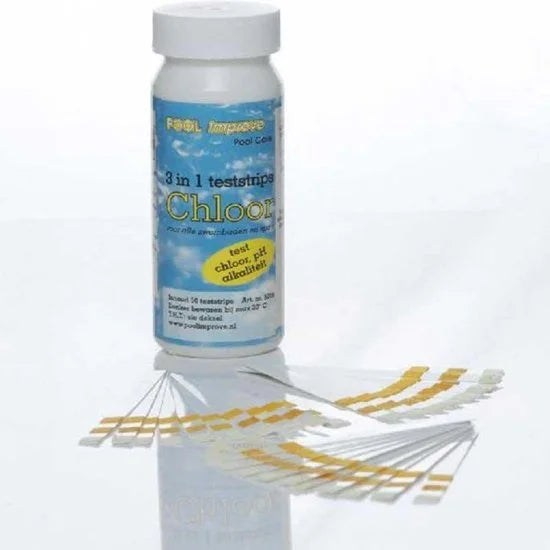 Pool Improve Waterteststrips 3-in-1 50 st