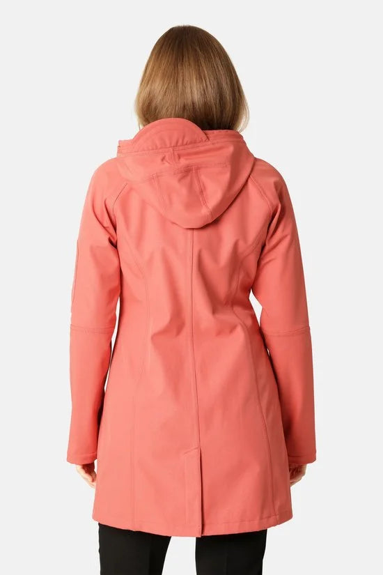 Softshell regenjas RAIN37 - 391 Spiced Coral