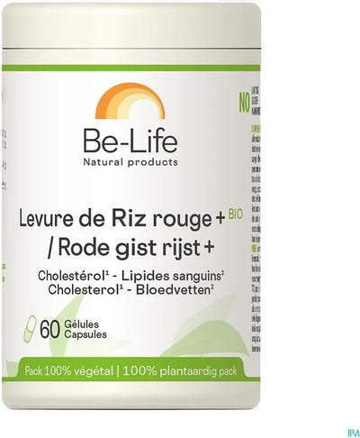 Gist Rode Rijst Bio Be Life Caps 60
