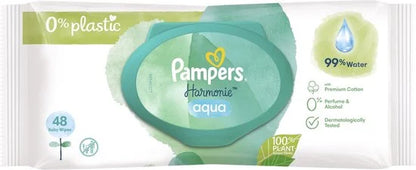 Pampers - Harmonie Aqua - Billendoekjes - 864 doekjes - 18 x 48