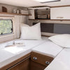 Travel Textiles Jersey Hoeslakens - Hoeslaken - Voor Caravans en Campers - Lengtebedden - Premium Lakens - Reisbenodigdheden - 100% Katoen - 3 Stuks