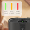 Duux Bright 2 Smart Luchtreiniger - 210 CADR geschikt voor 42m² - Air Purifier met Luchtkwaliteitsindicator en Ionisator - Zwart